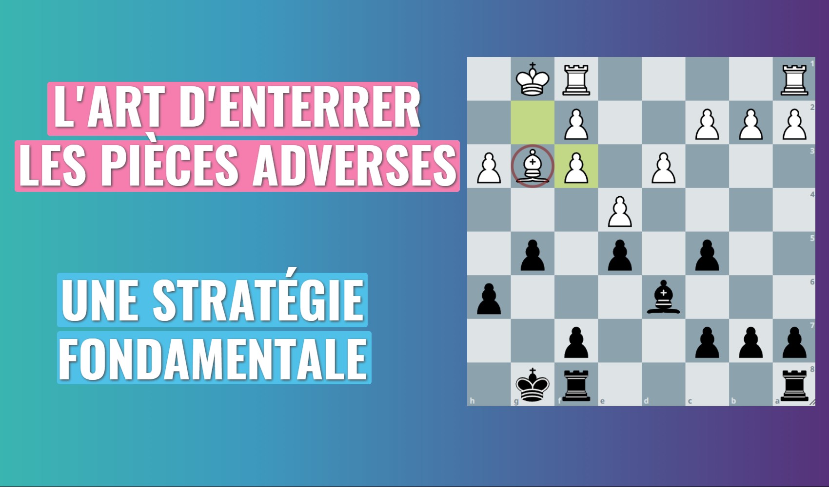 Art enterrer pièces adverses