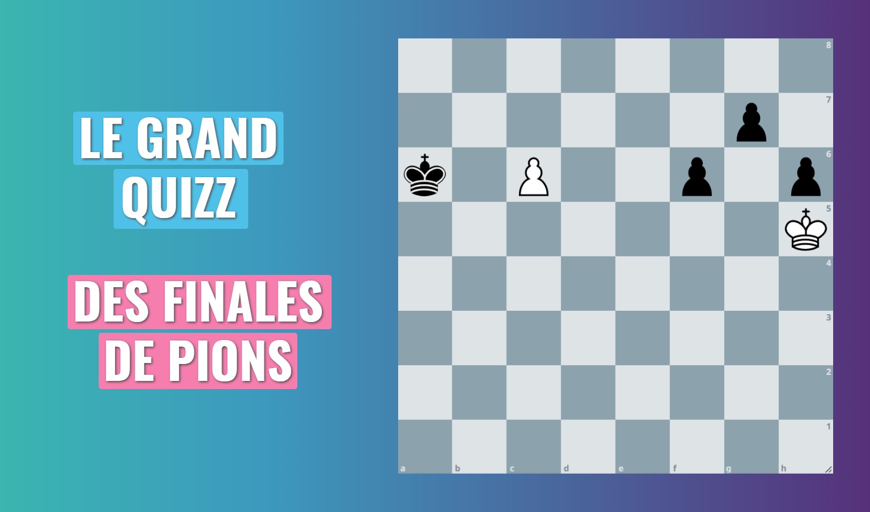 Grand Quizz Finales de Pions